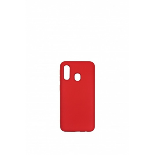 Trick Candy aizmugurējais vāks Galaxy A40 (2019) (sarkans)