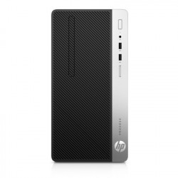 HP 400 G6 PRODESK MT - i3-9100, 8GB, 256GB SSD NVMe, Nr 3rd Port, DVD-RW, USB pele, Win 10 Pro, 1 gads