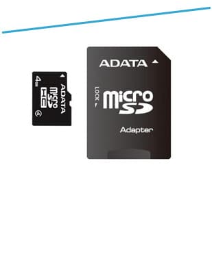 SD, MicroSD, MMC kartes